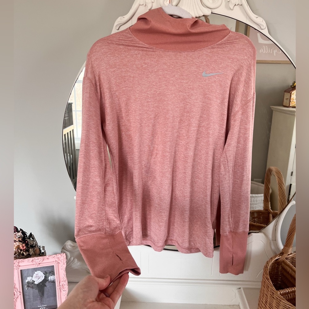 Pink Nike top